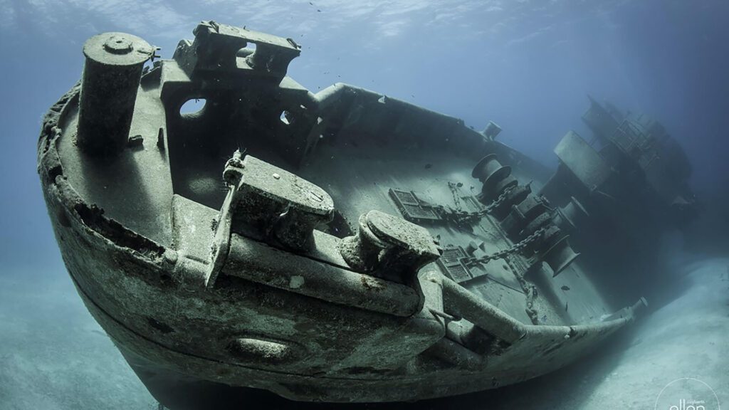 Kittiwake ship wreck underwater